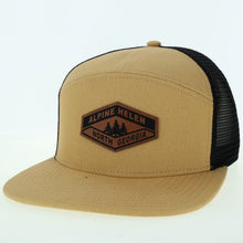 Load image into Gallery viewer, Hopback 7-Panel Flat Brim Adjustable – HAT
